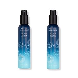 NEW 2x Pacifica Silver Moon Hair & Body Fragrance Full Size